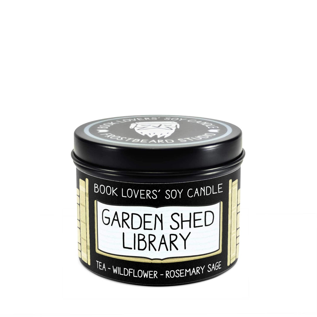 Garden Shed Library - 4 oz Tin - 4 oz Tin - Frostbeard Studio