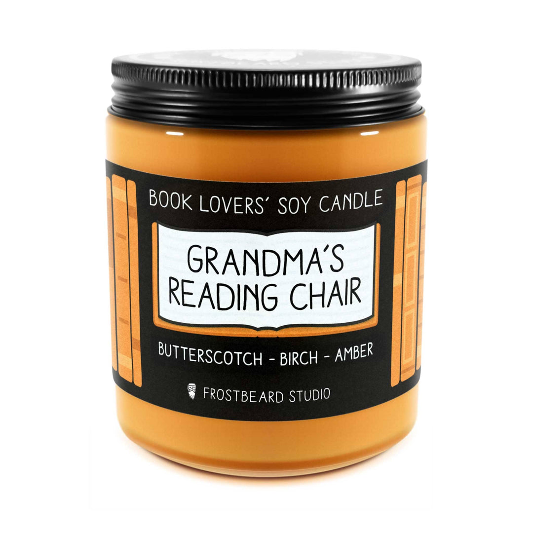 Grandma's Reading Chair - 8 oz Jar - 8 oz Jar - Frostbeard Studio