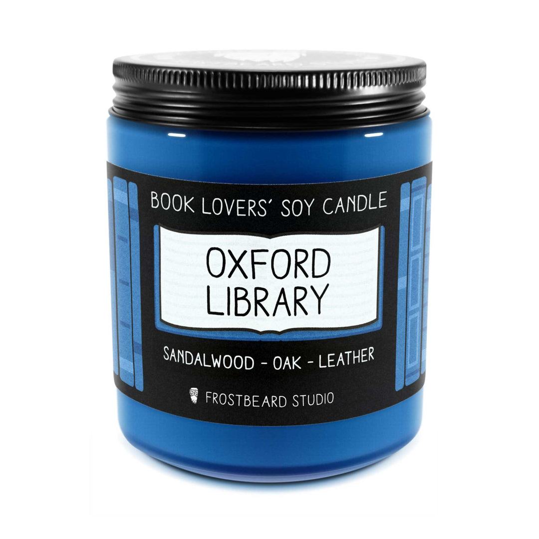 Oxford Library - 8 oz Jar - 8 oz Jar - Frostbeard Studio