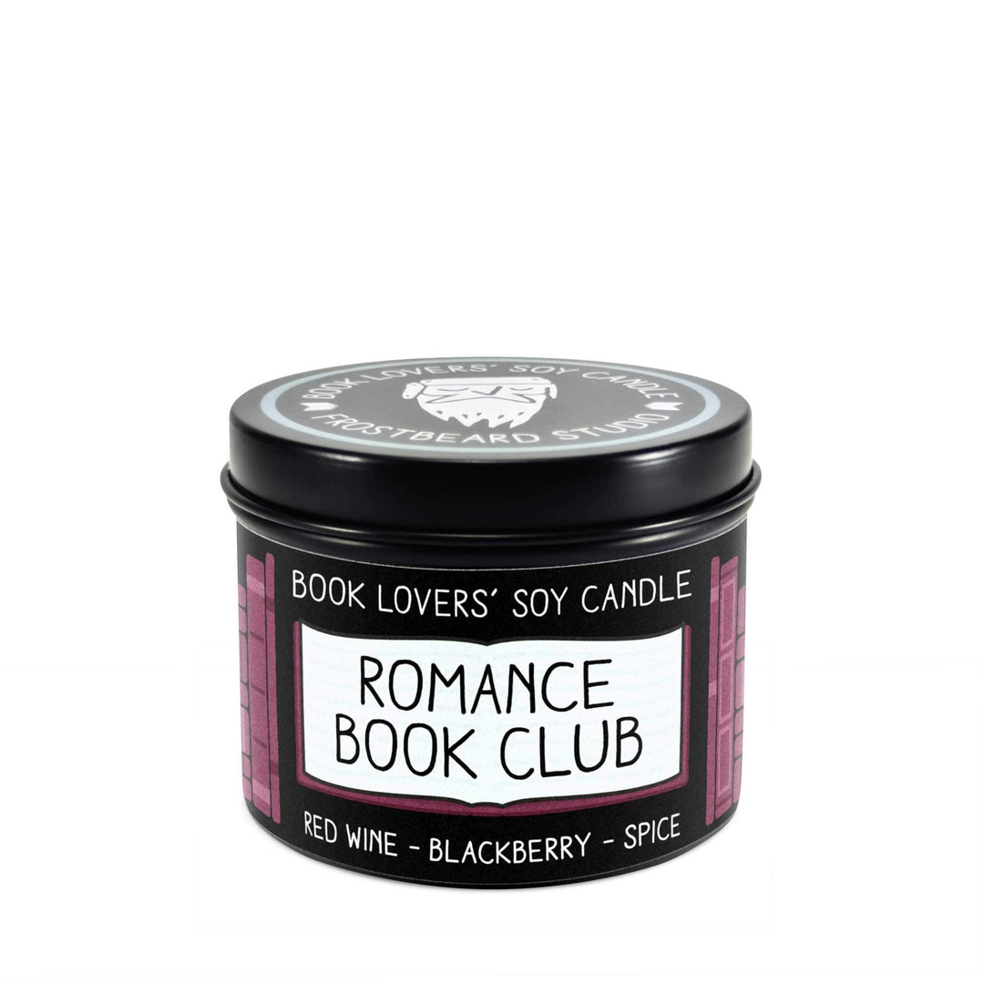 Romance Book Club - 4 oz Tin - 4 oz Tin - Frostbeard Studio