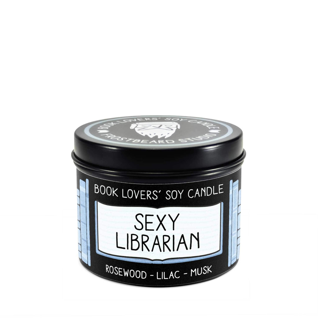 Sexy Librarian - 4 oz Tin - 4 oz Tin - Frostbeard Studio