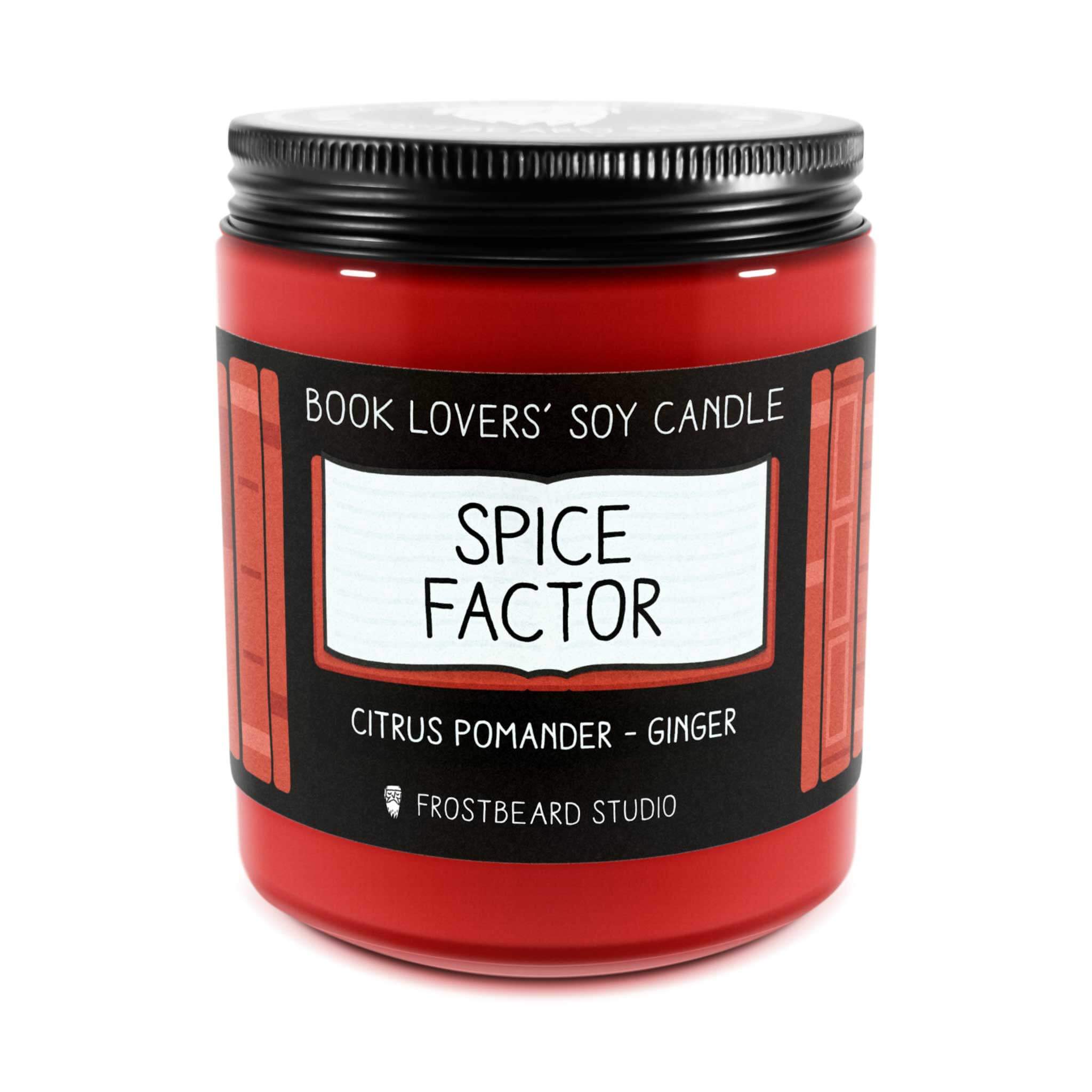 Spice Factor Soy Candle - 8 oz Jar | Frostbeard Studio