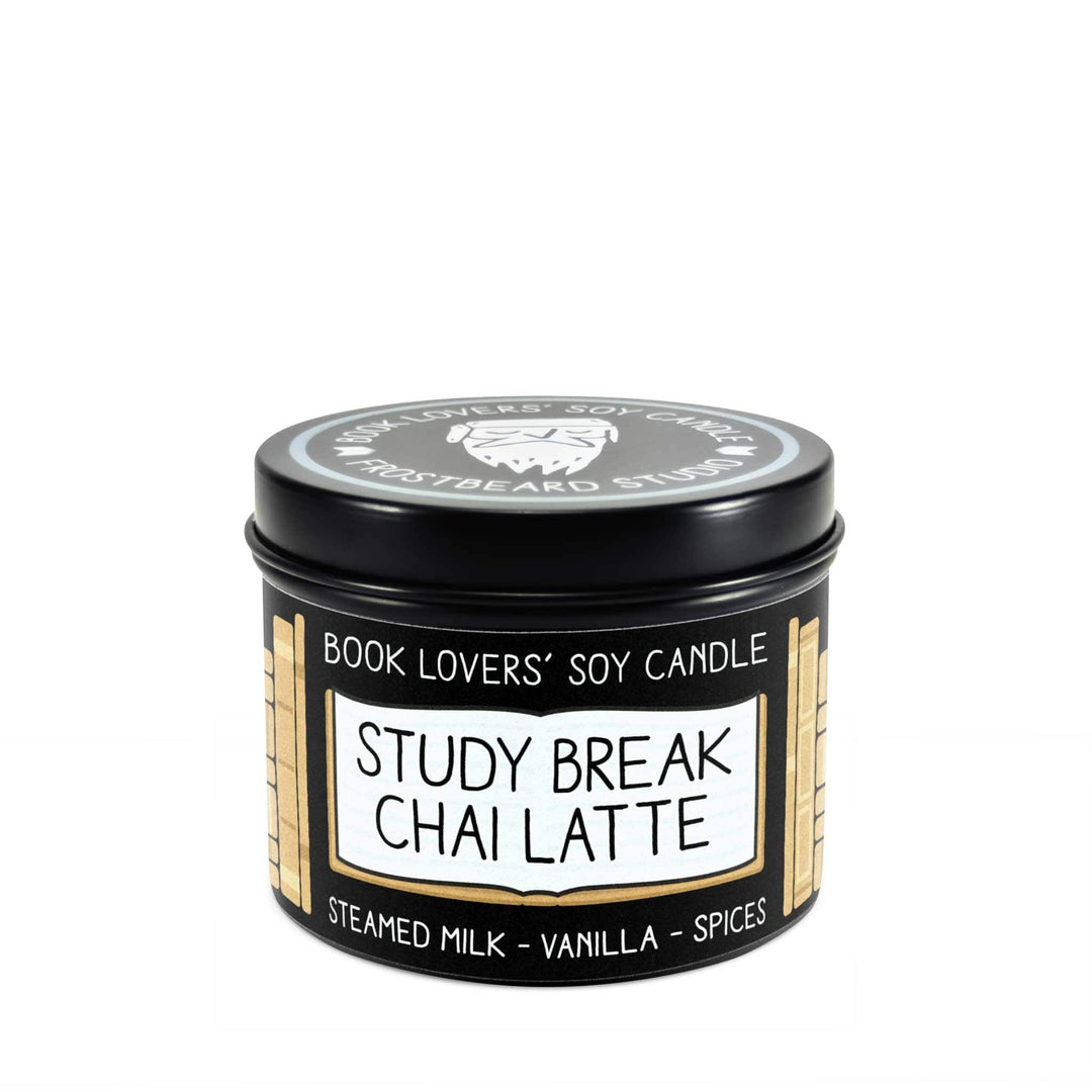 Study Break Chai Latte  -  4 oz Tin  -  4 oz Tin  -  Frostbeard Studio