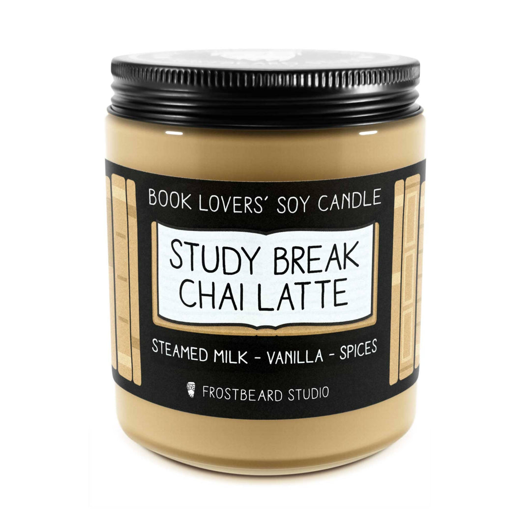 Study Break Chai Latte  -  8 oz Jar  -  8 oz Jar  -  Frostbeard Studio
