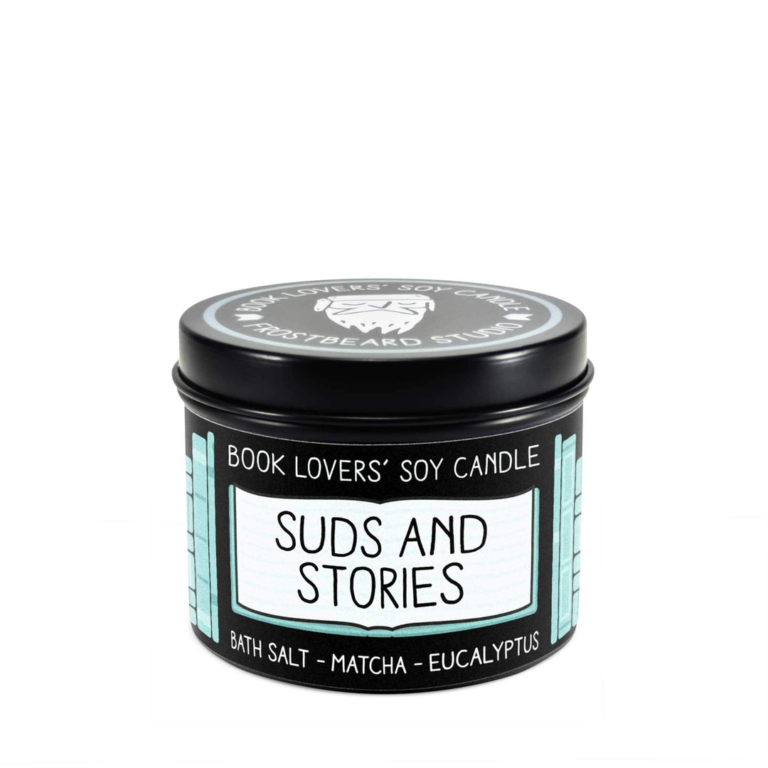Suds and Stories  -  4 oz Tin  -  4 oz Tin  -  Frostbeard Studio