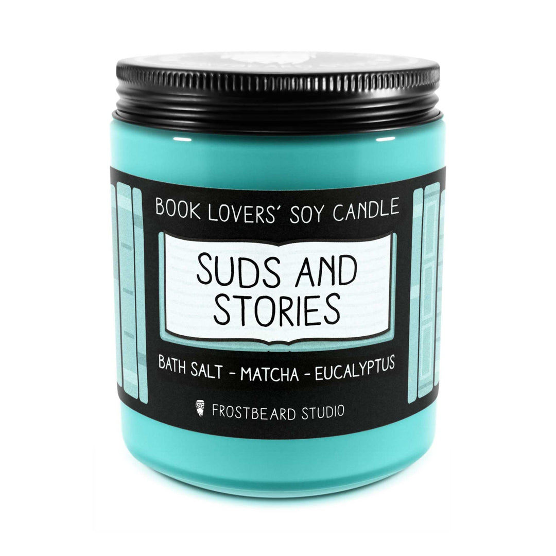 Suds and Stories  -  8 oz Jar  -  8 oz Jar  -  Frostbeard Studio