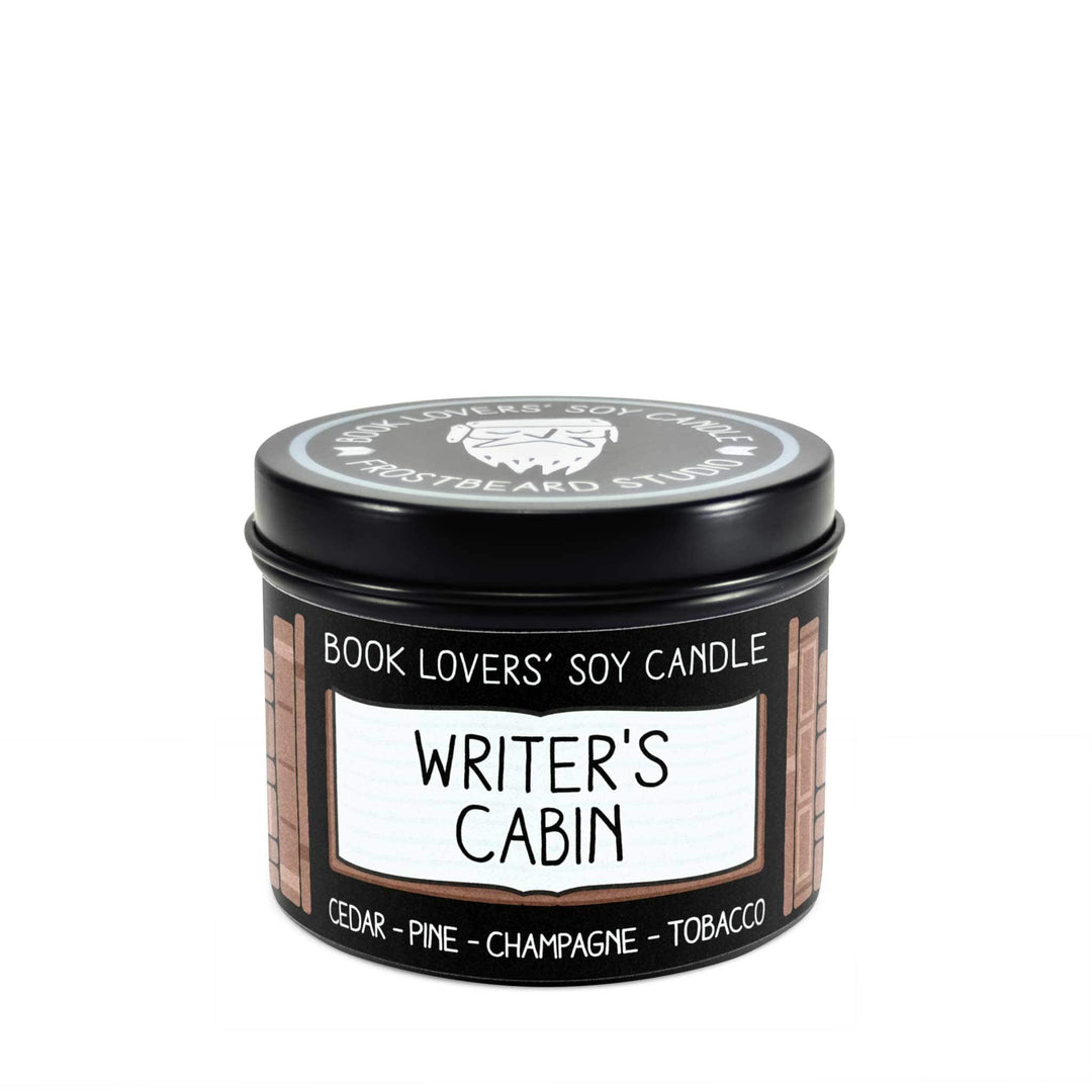 Writer's Cabin - 4 oz Tin - 4 oz Tin - Frostbeard Studio
