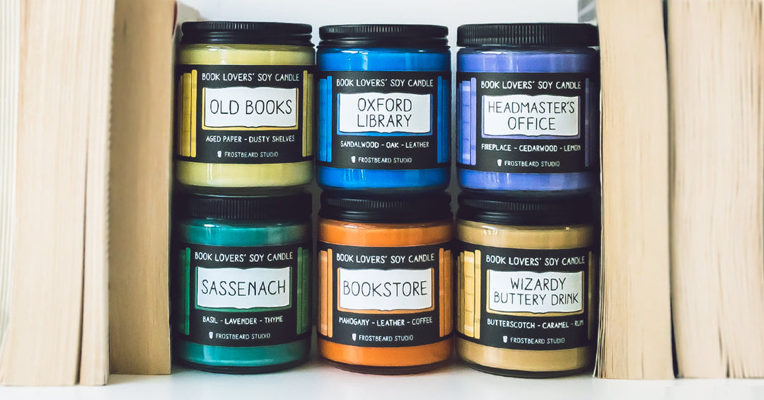 Book Lovers' Soy Candles