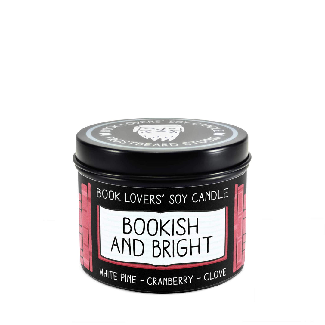 Bookish and Bright - 4 oz Tin - Frostbeard Studio