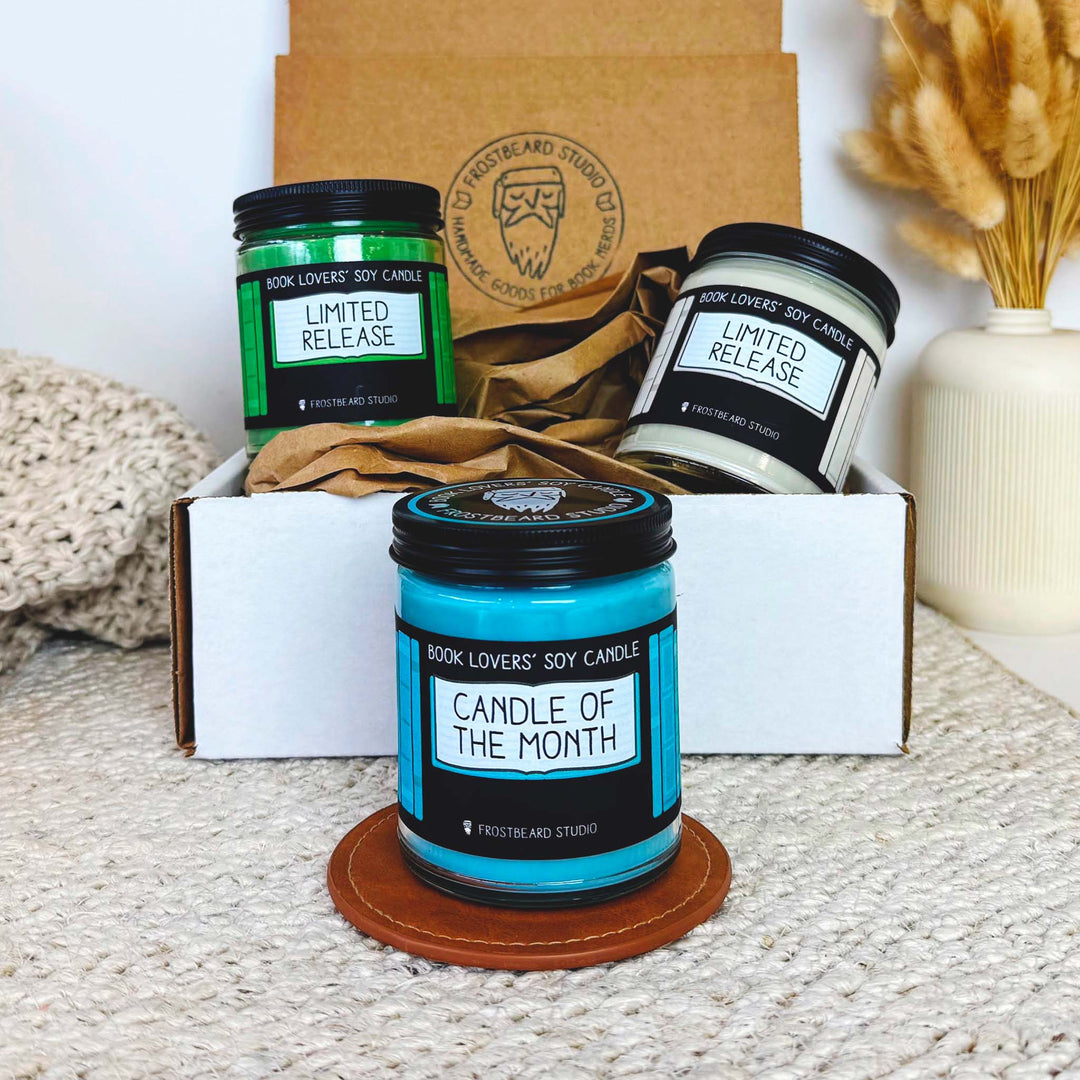 Candle of the Month Club for Book Lovers