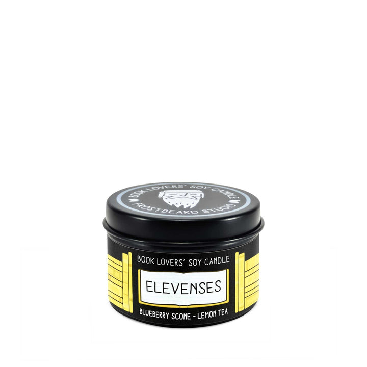 Elevenses  -  2 oz Tin  -  Book Lovers' Soy Candle  -  Frostbeard Studio