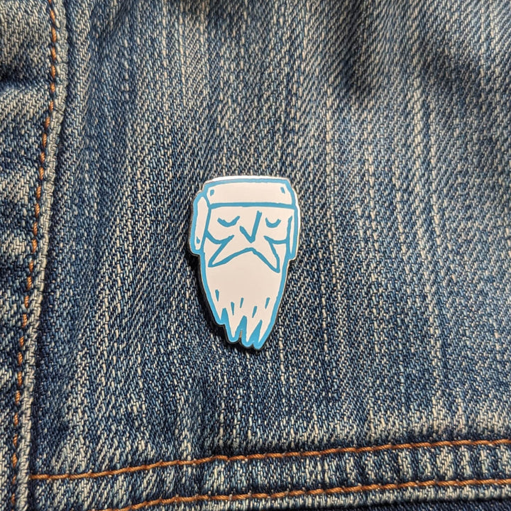 Frostbeard Logo Enamel Pin  -   -  Enamel Pin  -  Frostbeard Studio