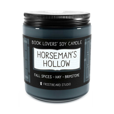 Horseman's Hollow - 8 oz Jar - Book Lovers' Soy Candle - Frostbeard Studio