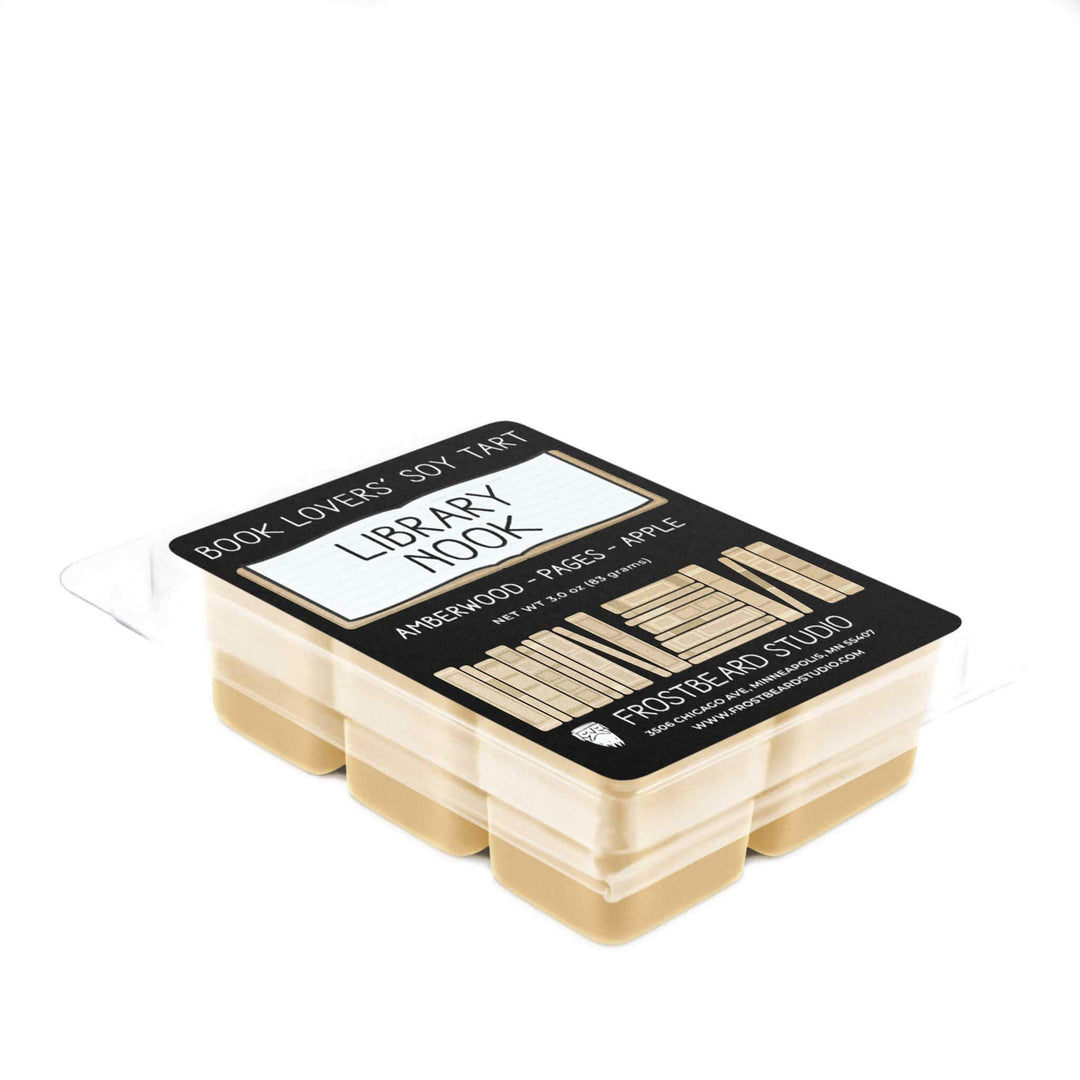 Library Nook - Wax Melts - Book Lovers' Soy Candle - Frostbeard Studio