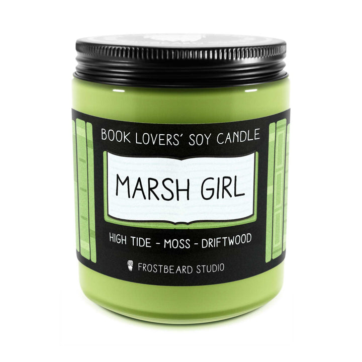 Marsh Girl  -  8 oz Jar  -  Book Lovers' Soy Candle  -  Frostbeard Studio
