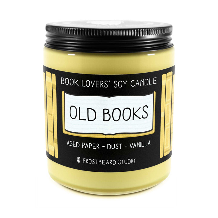 Old Books  -  8 oz Jar  -   -  Frostbeard Studio