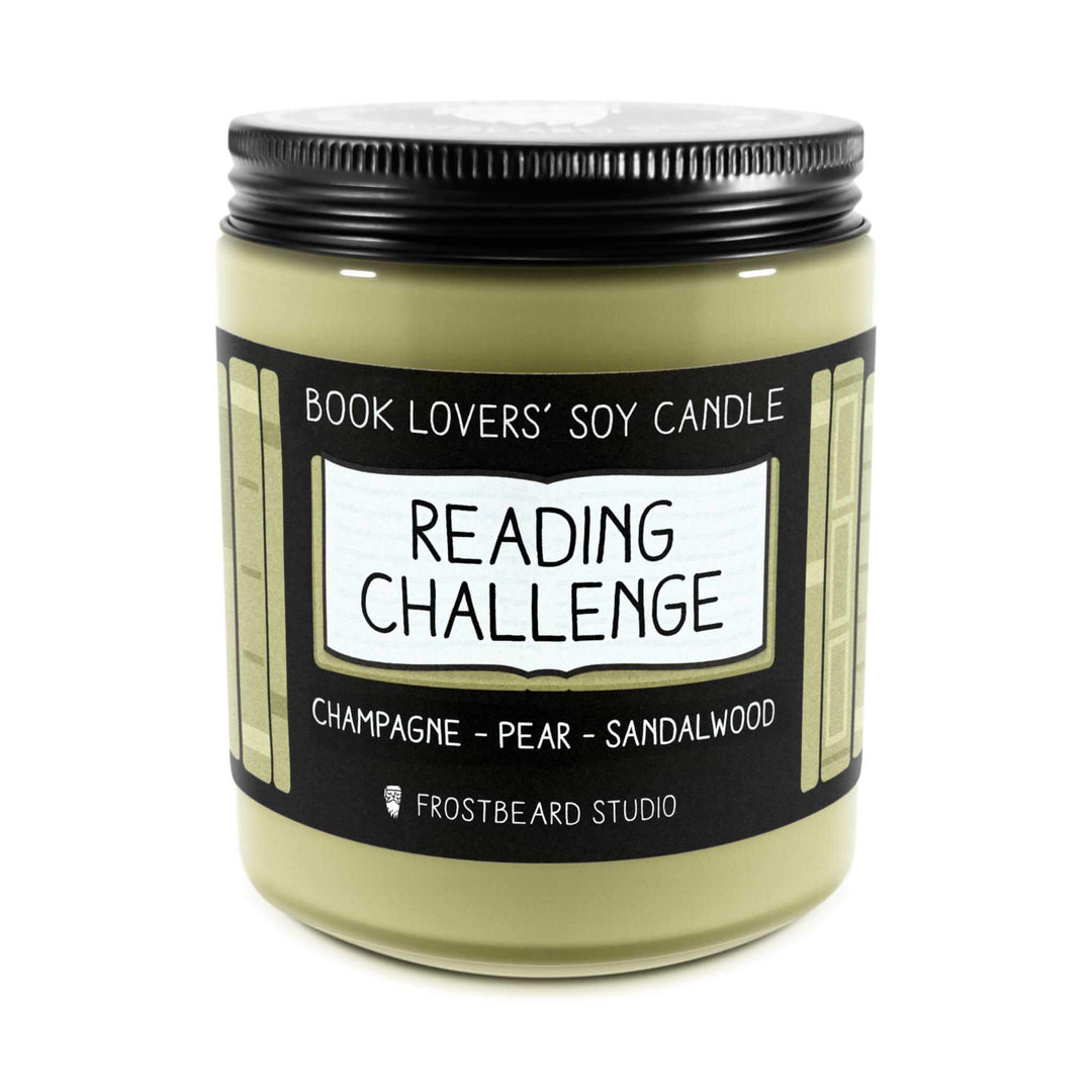 Reading Challenge - 8 oz Jar - Frostbeard Studio