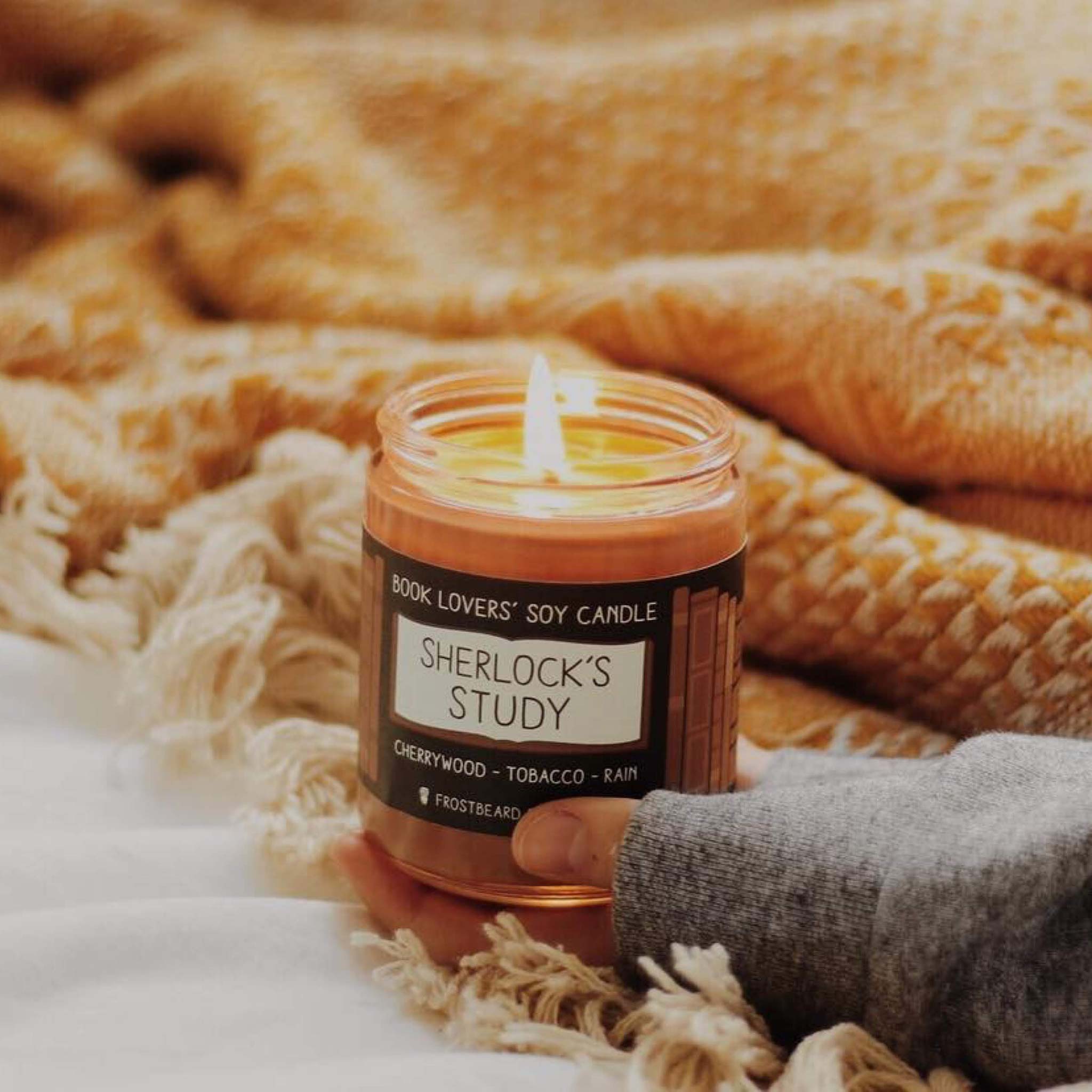 Sherlock's Study - 8 oz Candle | Frostbeard Studio