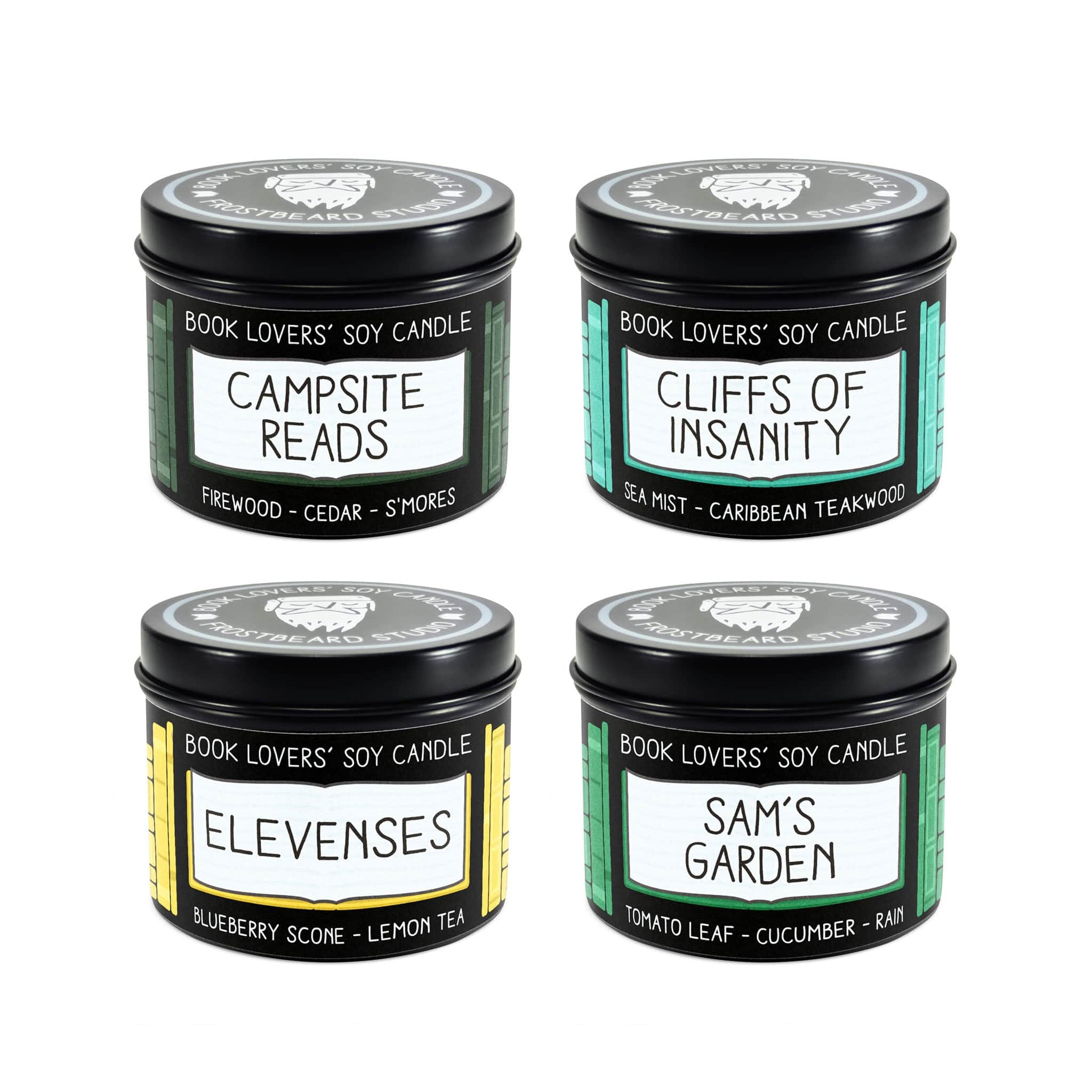 Summer Seasonal Candle Bundle︱Book-Inspired Soy Candles