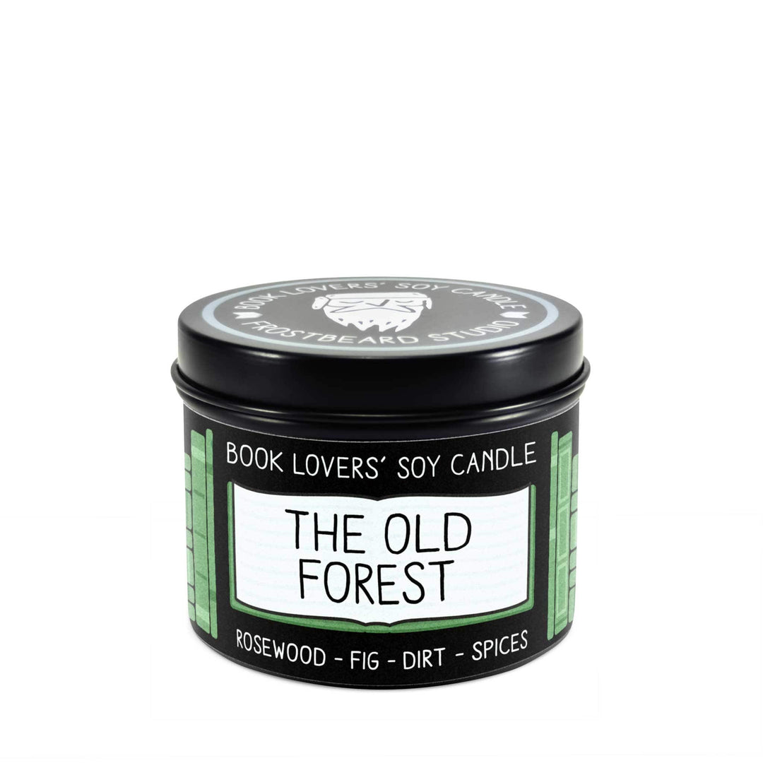 The Old Forest  -  4 oz Tin  -  Book Lovers' Soy Candle  -  Frostbeard Studio