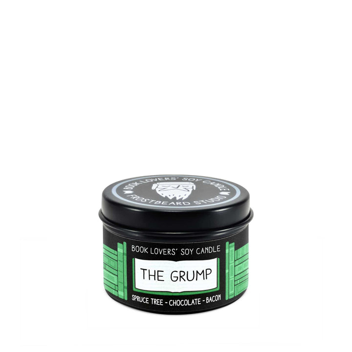 The Grump  -  2 oz Tin  -  Book Lovers' Soy Candle  -  Frostbeard Studio
