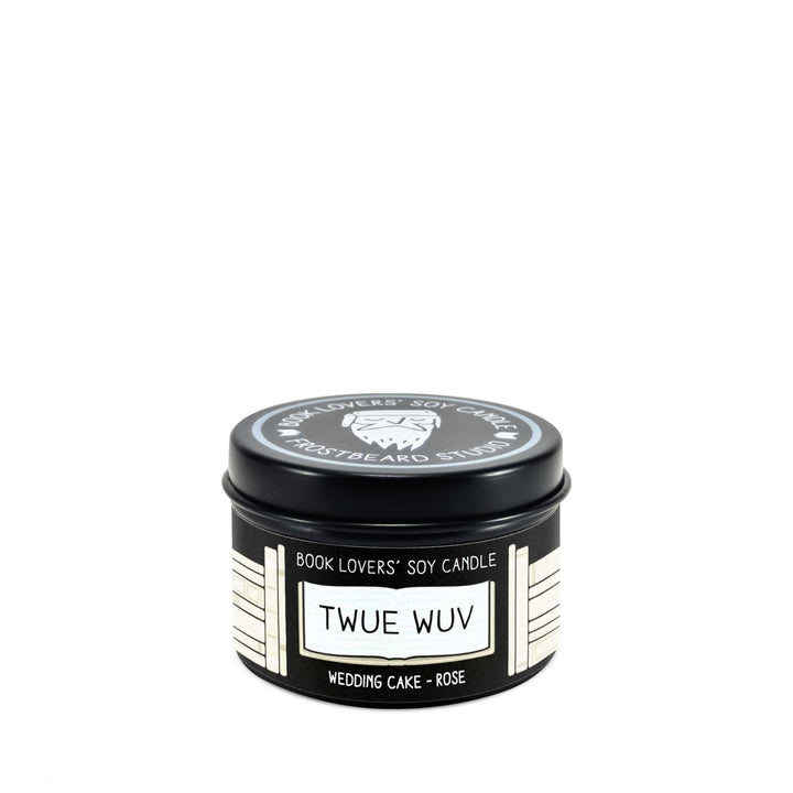 Twue Wuv  -  2 oz Tin  -  Book Lovers' Soy Candle  -  Frostbeard Studio