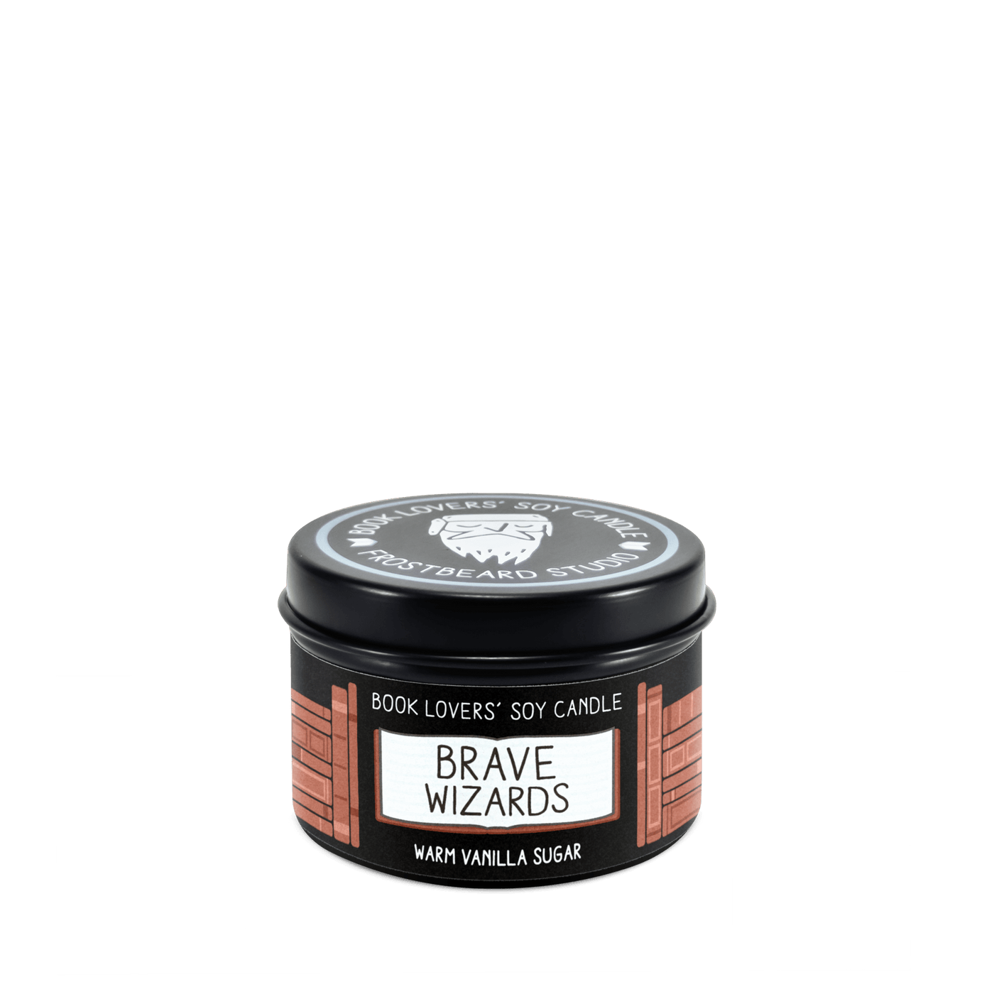 Brave Wizards - 2 oz Tin - Book Lovers' Soy Candle - Frostbeard Studio