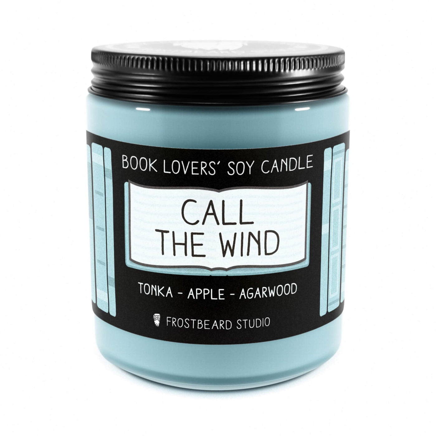 Call the Wind - 8 oz Jar - Book Lovers' Soy Candle - Frostbeard Studio