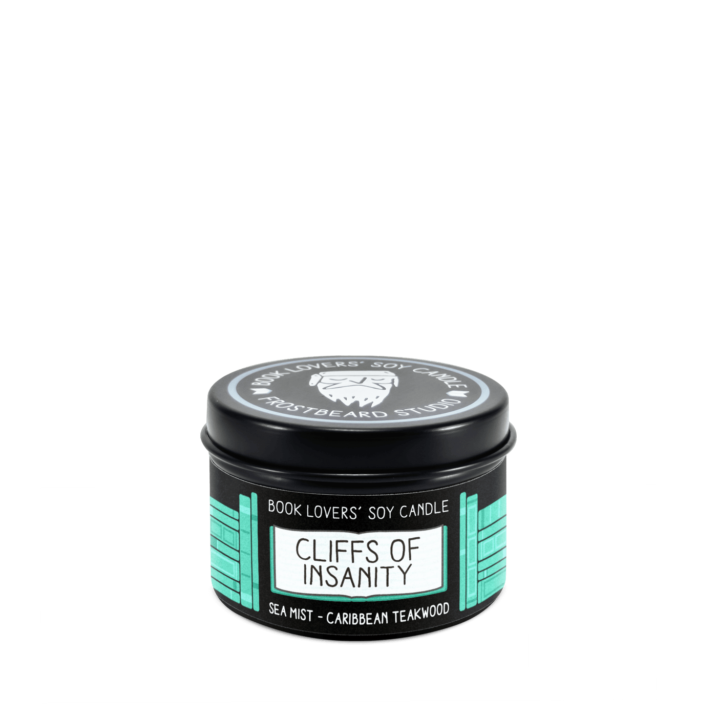 Cliffs of Insanity - 2 oz Tin - Book Lovers' Soy Candle - Frostbeard Studio