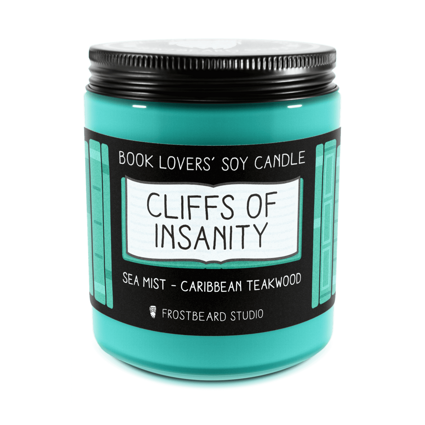 Cliffs of Insanity - 8 oz Jar - Book Lovers' Soy Candle - Frostbeard Studio
