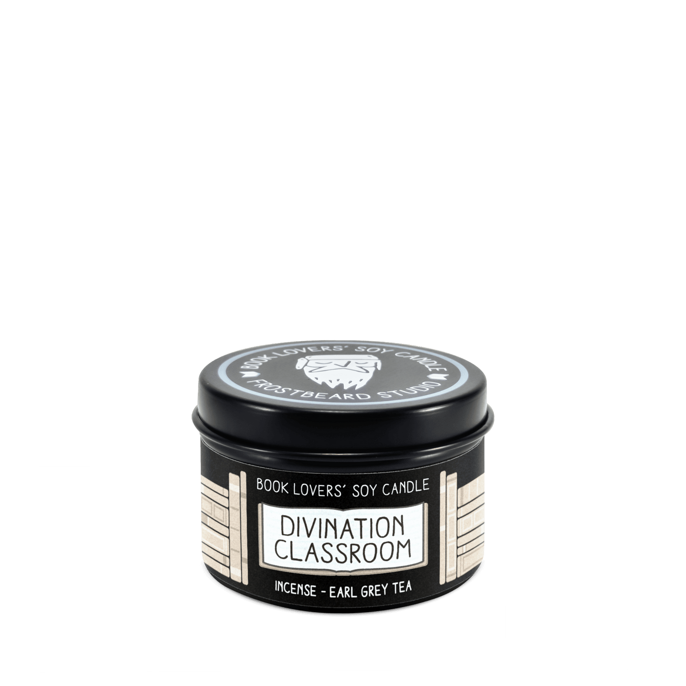 Divination Classroom - 2 oz Tin - Book Lovers' Soy Candle - Frostbeard Studio