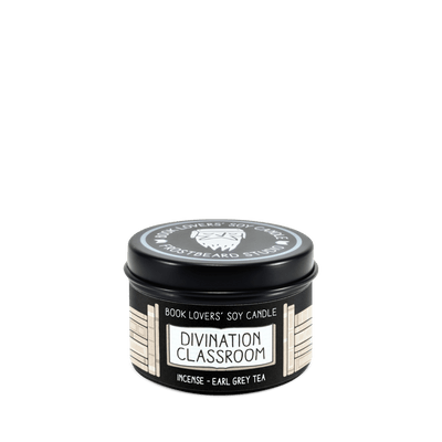 Divination Classroom - 2 oz Tin - Book Lovers' Soy Candle - Frostbeard Studio