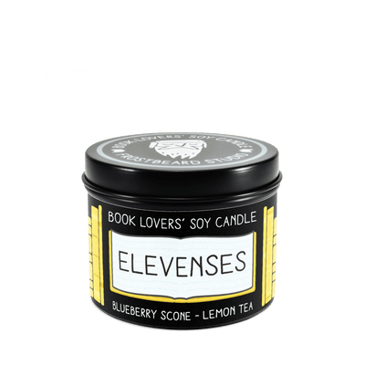 Elevenses - 4 oz Tin - Book Lovers' Soy Candle - Frostbeard Studio
