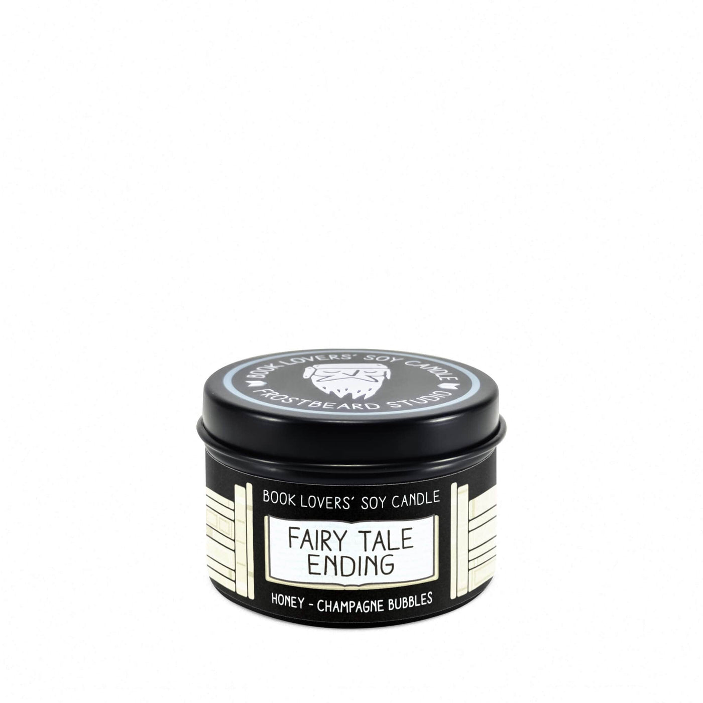 Fairy Tale Ending - 2 oz Tin - Book Lovers' Soy Candle - Frostbeard Studio