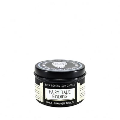 Fairy Tale Ending - 2 oz Tin - Book Lovers' Soy Candle - Frostbeard Studio