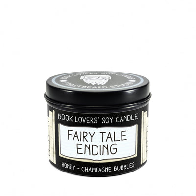 Fairy Tale Ending - 4 oz Tin - Book Lovers' Soy Candle - Frostbeard Studio