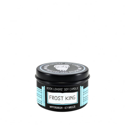 Frost King - 2 oz Jar - Book Lovers' Soy Candle - Frostbeard Studio