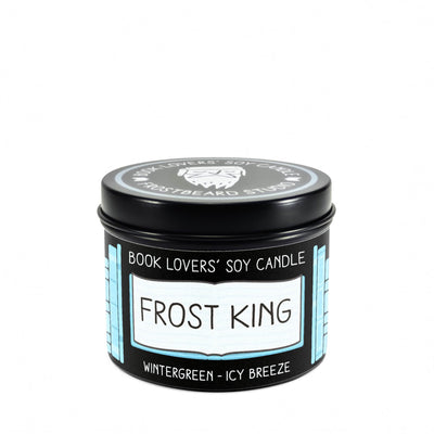 Frost King - 4 oz Jar - Book Lovers' Soy Candle - Frostbeard Studio