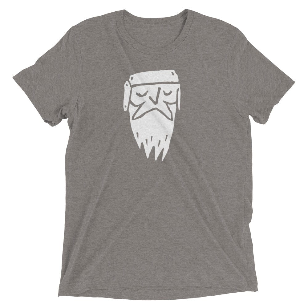 Frostbeard Logo - T-Shirt  -  Grey Triblend / XS  -  T-Shirt  -  Frostbeard Studio