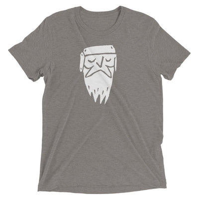 Frostbeard Logo - T-Shirt - Grey Triblend / XS - T-Shirt - Frostbeard Studio