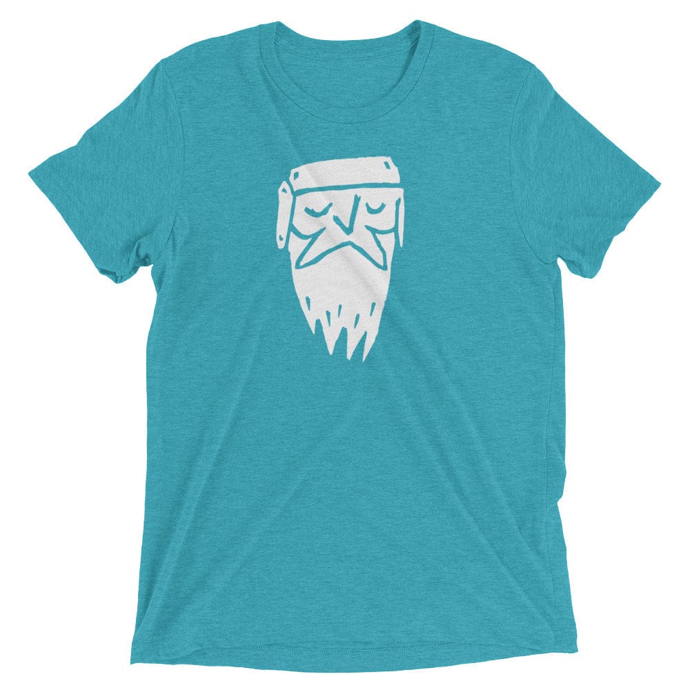 Frostbeard Logo - T-Shirt  -  Teal Triblend / XS  -  T-Shirt  -  Frostbeard Studio