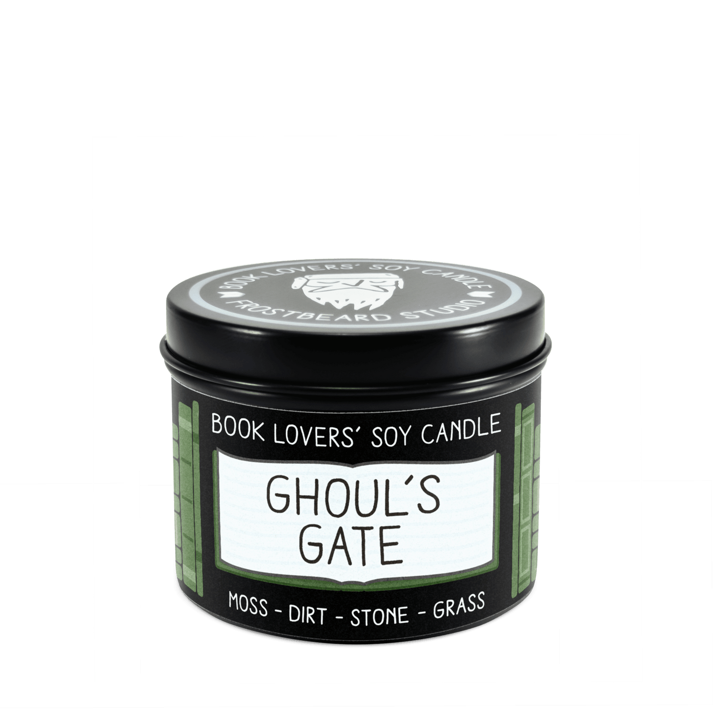 Ghoul's Gate  -  4 oz Tin  -  Book Lovers' Soy Candle  -  Frostbeard Studio