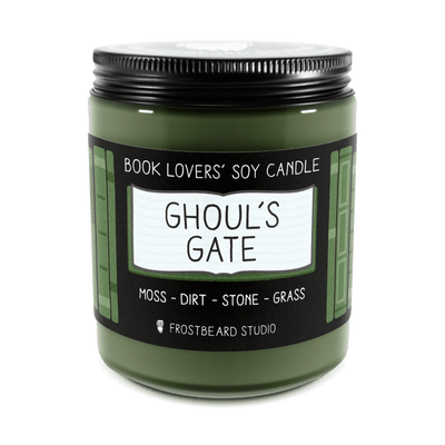 Ghoul's Gate - 8 oz Jar - Book Lovers' Soy Candle - Frostbeard Studio