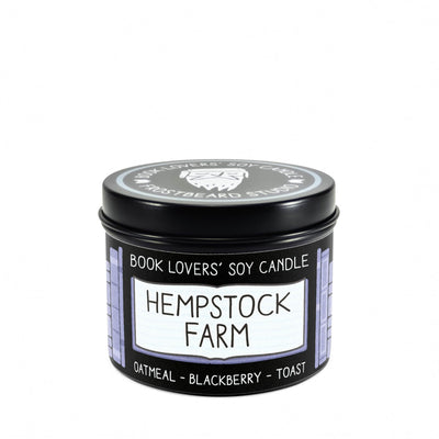 Hempstock Farm - 4 oz Tin - Book Lovers' Soy Candle - Frostbeard Studio