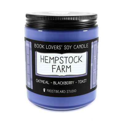 Hempstock Farm  -  8 oz Jar  -  Book Lovers' Soy Candle  -  Frostbeard Studio