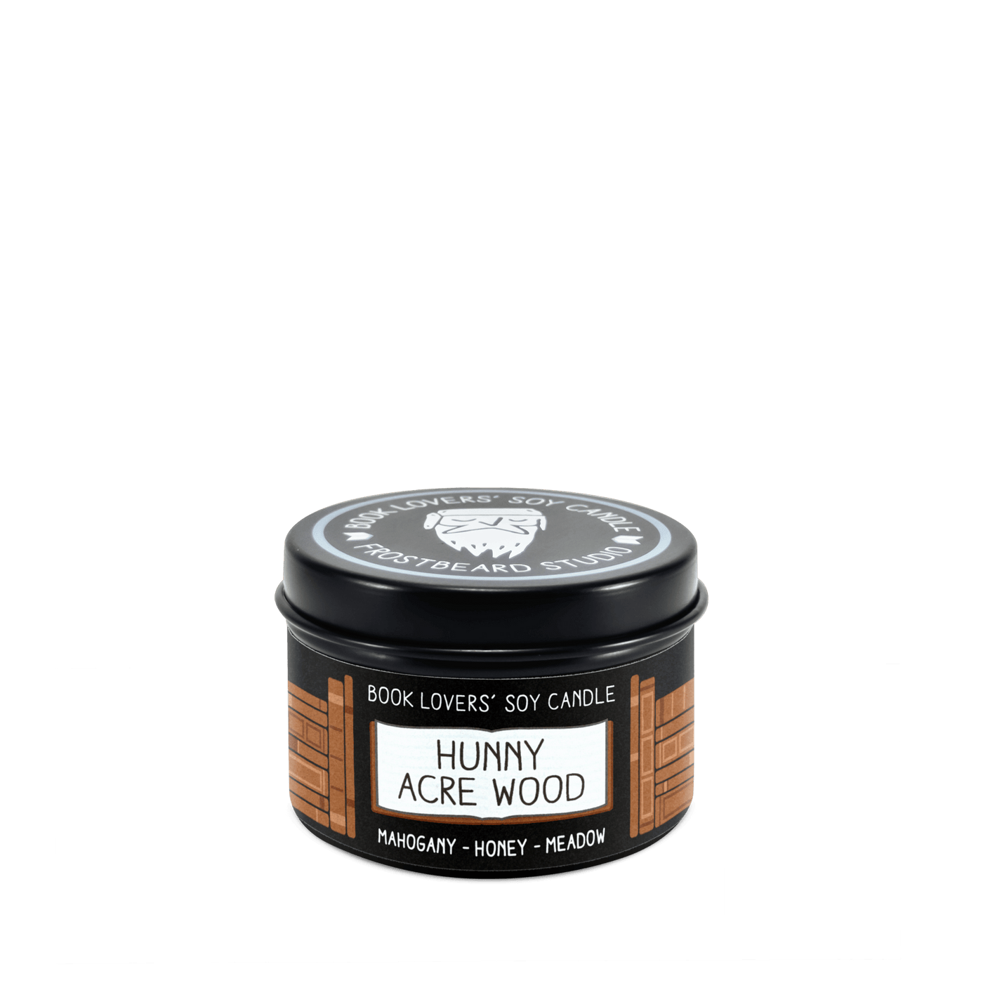 Hunny Acre Wood - 2 oz Tin - Book Lovers' Soy Candle - Frostbeard Studio