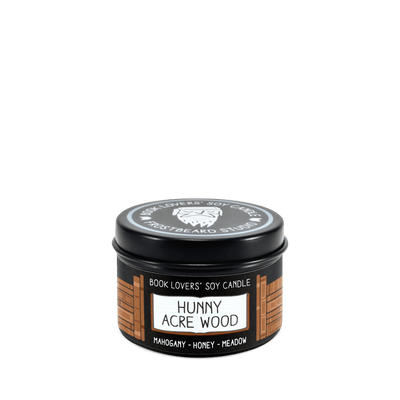 Hunny Acre Wood - 2 oz Tin - Book Lovers' Soy Candle - Frostbeard Studio