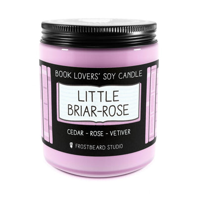 Little Briar-Rose - 8 oz Jar - Book Lovers' Soy Candle - Frostbeard Studio