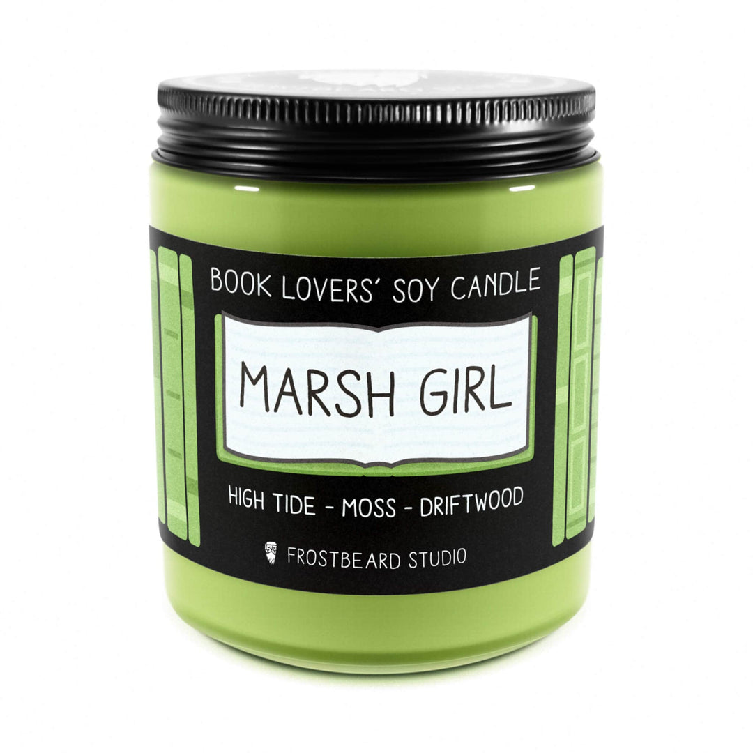 Marsh Girl  -  8 oz Jar  -  Book Lovers' Soy Candle  -  Frostbeard Studio