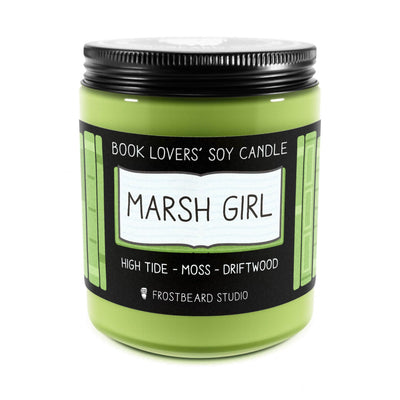 Marsh Girl - 8 oz Jar - Book Lovers' Soy Candle - Frostbeard Studio